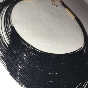 Black and gold necklace